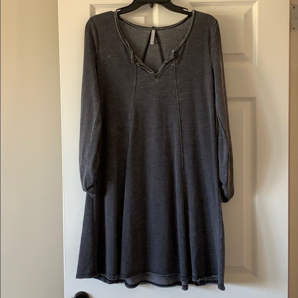 Z supply charcoal dress